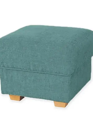 Tovární Cena Taburet m ALIS 50x50 cm bez úložného prostoru VÝBĚR TKANINY A NOŽIČEK