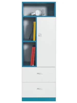 Zlevněný Mobi - regál MO7 - modrá