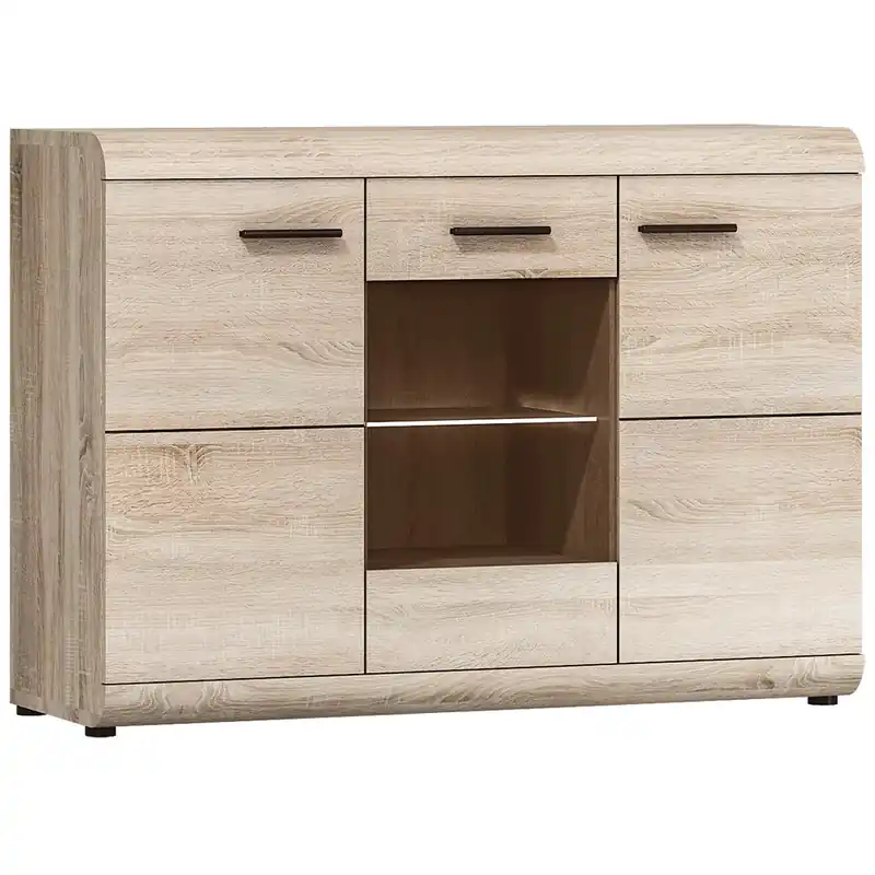 LINK s komoda 3D 120 cm sonoma Novinka