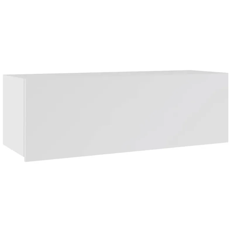Značkový CALABRINI b závěsná skříňka 105 cm bílá lesk