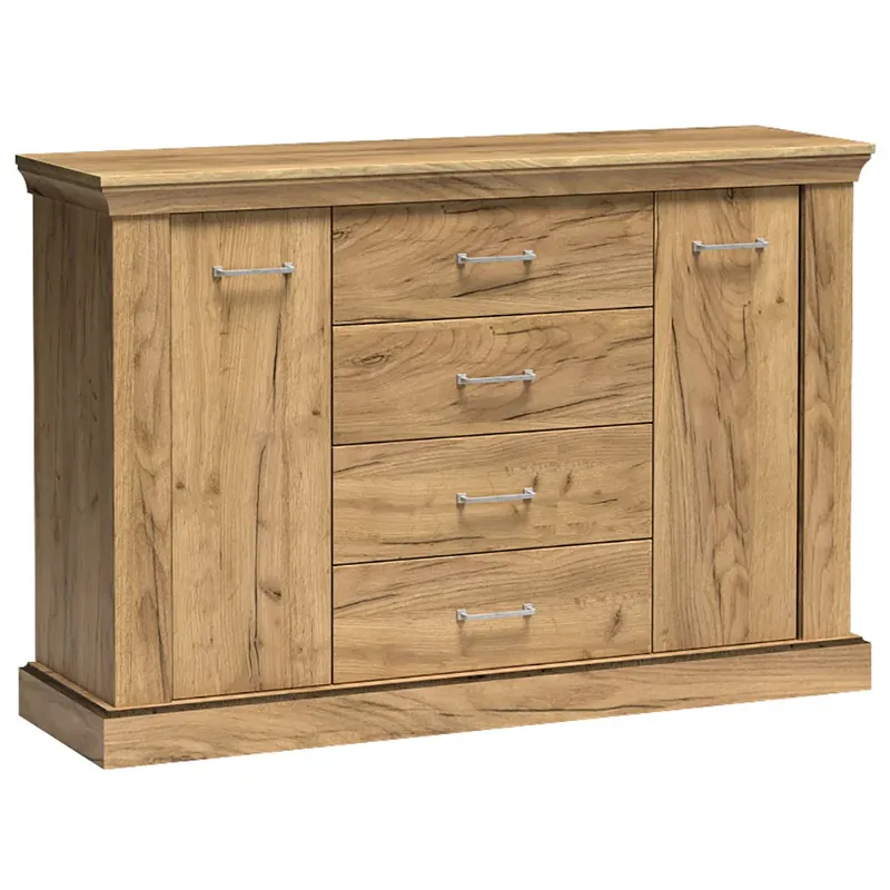 Sleva Antica K komoda A1 142 cm kraft zlatý