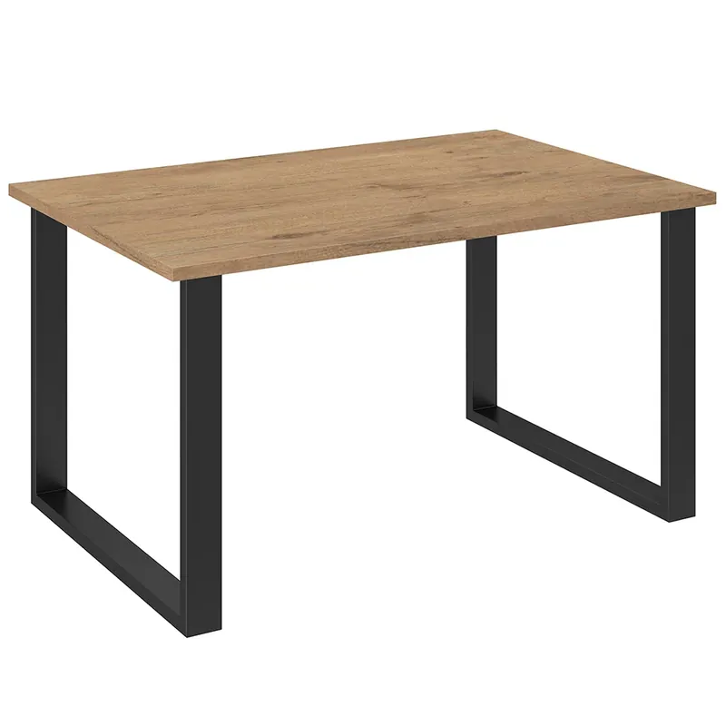 Nejlepší Cena Jídelní stůl IMPERIAL 138x90 cm lancelot + černé kovové nohy