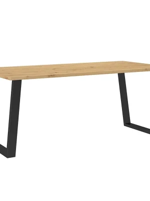 Akční Cena Jídelní stůl industriální Cezar - 185x67 cm - artisan