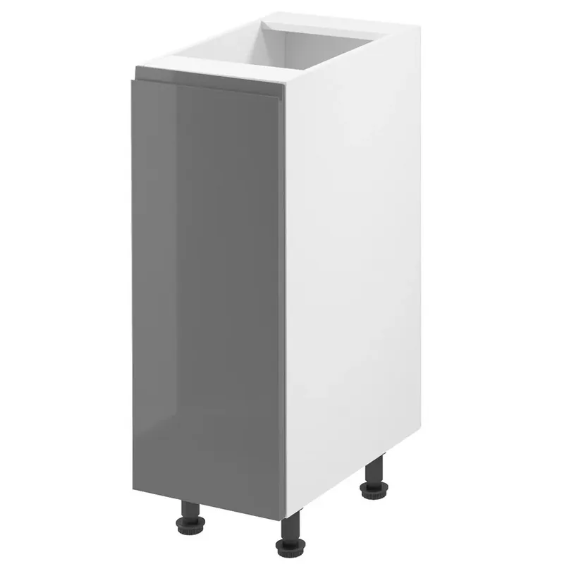 Oblíbený ASPEN gr dolní skříňka D30 30 cm PRAVÁ šedá lesk