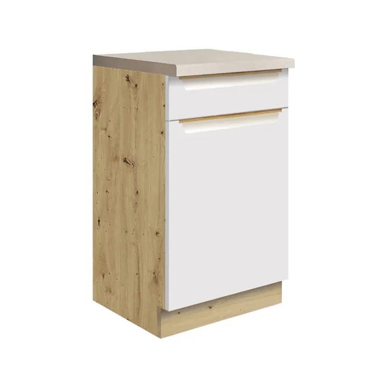 GLAMOUR b dolní skříňka GLA-3D 45 cm bílá mat Omezená Nabídka