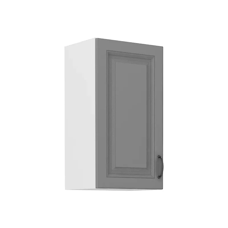 STILO bs horní skříňka 40G-72 1F s 2 policemi 40 cm bílá/šedá UNI dvířka Kup Teď