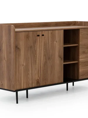 Značkový VASINA komoda K2D3SZ VS-01 150 cm dub brandy castello