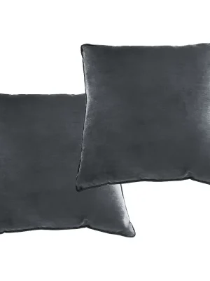 2x polštář COOL 40x40 cm šedá 97 Omezená Nabídka