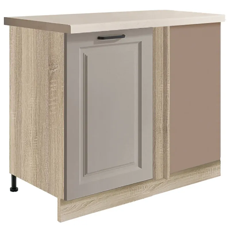 Značkový SMART s dolní skříňka SC-24D rohová 110x60 cm VÝBĚR KORPUSU šedá mat