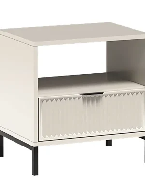 Značkový STYLES k noční stolek LS-7 54,4 cm 3D povrch kašmír