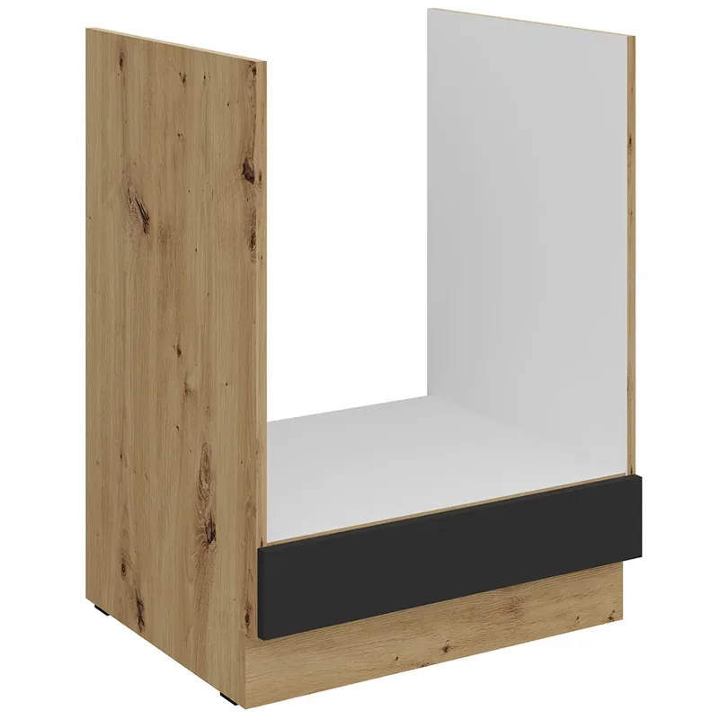 ARIA ac dolní skříňka 60 D GAZ na vestavnou troubu 60 cm artisan/černá Víkendová Akce