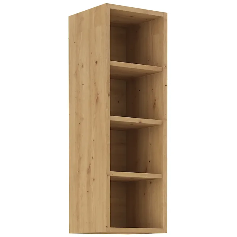 Horká Nabídka ARIA ac horní regál 30 G-90 OTW s policemi VYSOKÝ 30 cm artisan