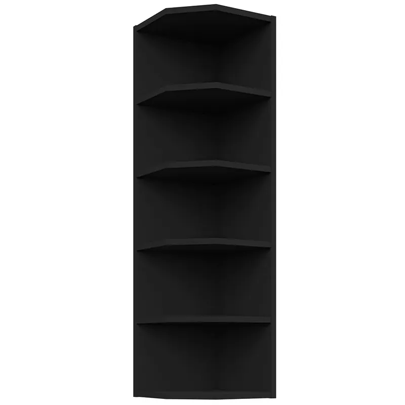 ARIA wb horní regál 30 G-108 ZAK zakončovací s policemi 30 cm EXTRA VYSOKÝ UNI provedení černá Novinka