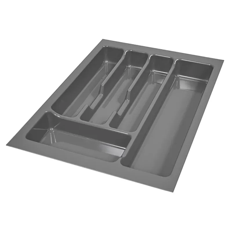 Vklad organizér 40 plastový do zásuvky kuchyňské skříňky 40 cm šedý Ihned K Objednání