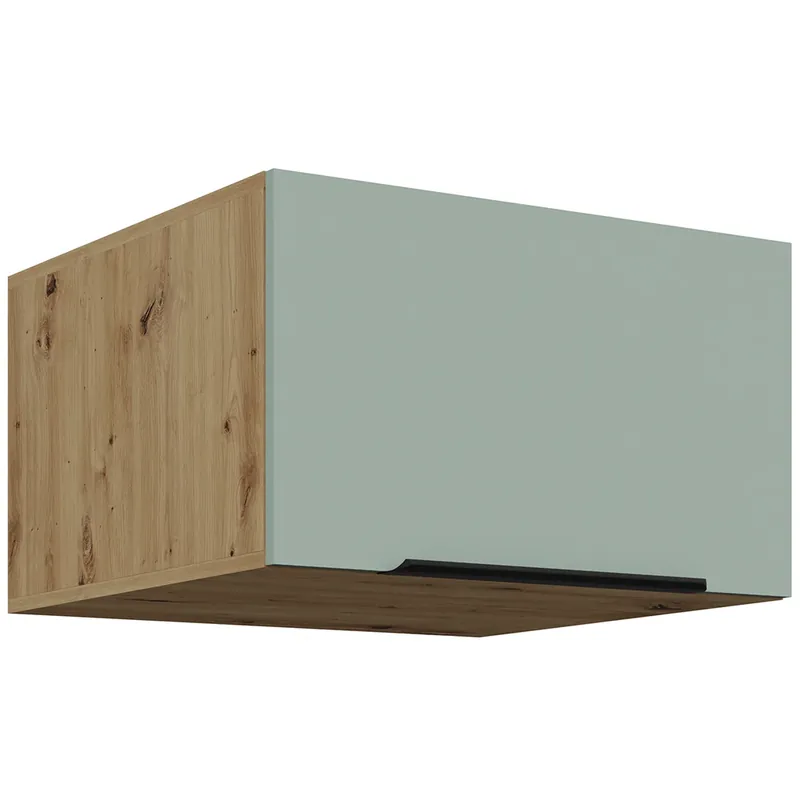 Sezónní Sleva ARIA st horní skříňka 60 NAGU-36 1F výklopná 60 cm HLUBOKÁ ANTI FINGERPRINT povrch artisan/aquamarine