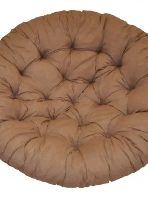Polstr deluxe na křeslo papasan 110 cm - hnědý melír Axin Trading s.r.o. Cenový Hit