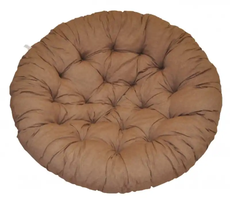Polstr deluxe na křeslo papasan 110 cm - hnědý melír Axin Trading s.r.o. Cenový Hit