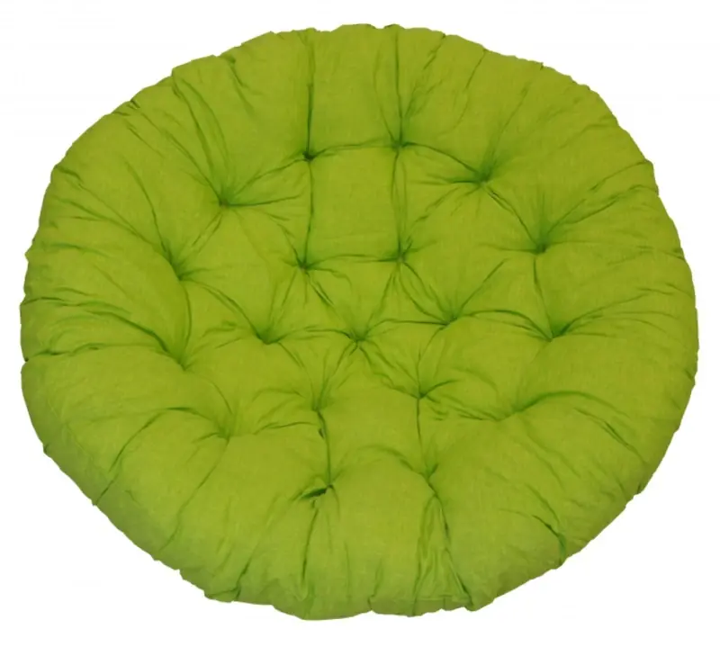 Nejlepší Volba Polstr deluxe na křeslo papasan 110 cm - světle zelený melír Axin Trading s.r.o.