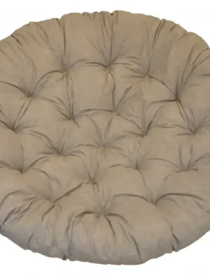 Poslední Šance Polstr deluxe na křeslo papasan 110 cm - tmavě béžový melír Axin Trading s.r.o.