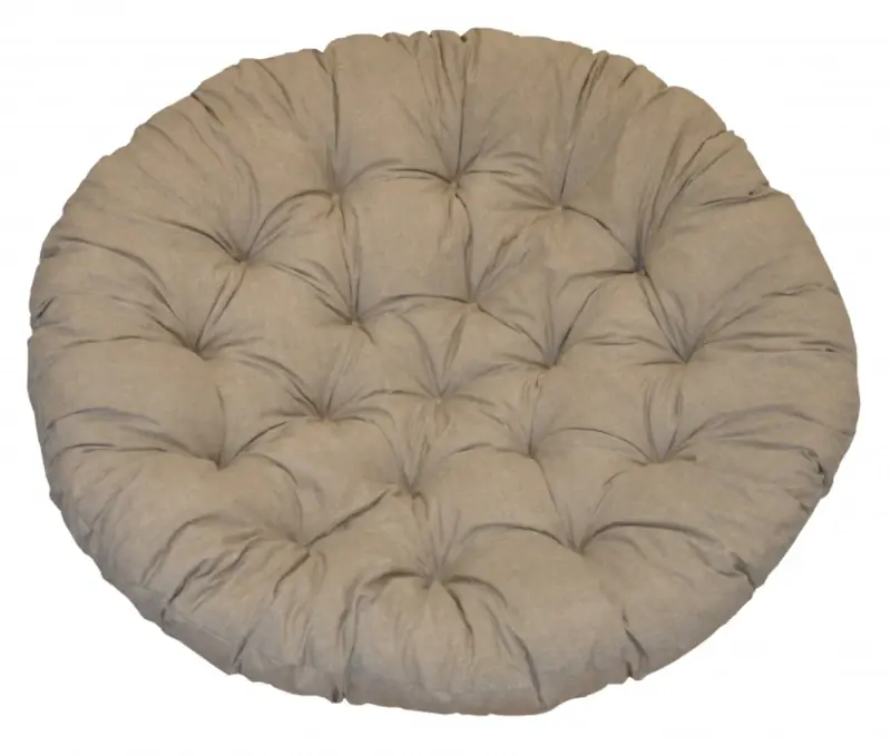 Poslední Šance Polstr deluxe na křeslo papasan 110 cm - tmavě béžový melír Axin Trading s.r.o.