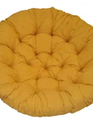 Nízká Cena Polstr deluxe na křeslo papasan 110 cm - žlutý melír Axin Trading s.r.o.