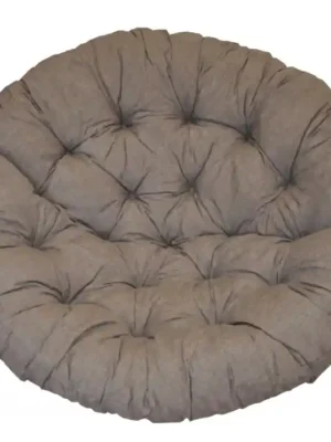 Nová Kolekce Polstr deluxe na křeslo papasan 100 cm - látka šedý melír Axin Trading s.r.o.