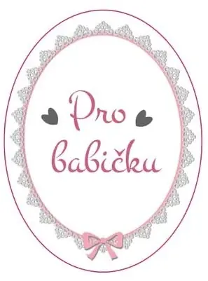 HOME ELEMENTS Samolepka Pro babičku Home Elements Oblíbený