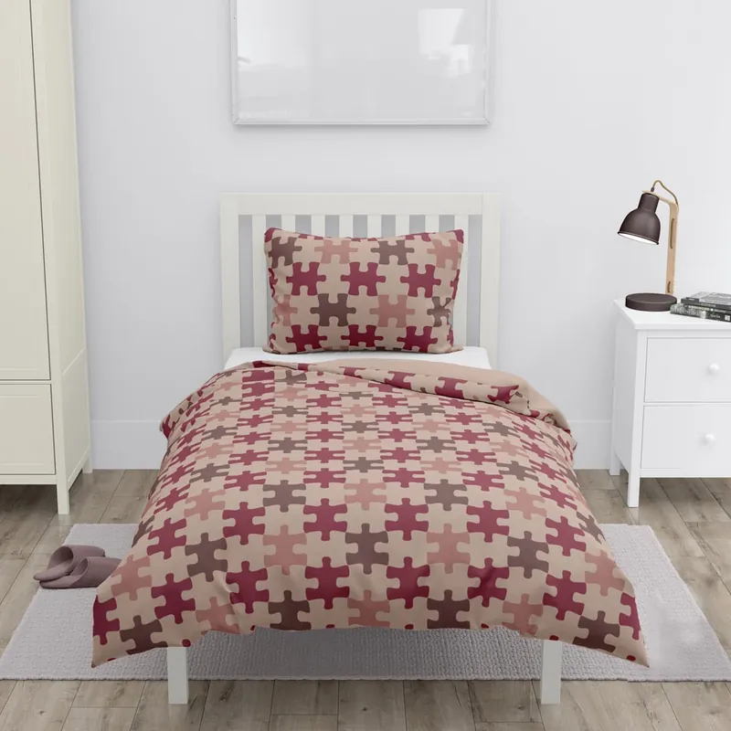 Povlečení mikroflanel PUZZLE Home Elements Poslední Šance