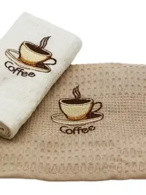 Kuchyňská utěrka Coffee Dini Víkendová Akce