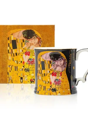 Hrnek 360 ml, Klimt Polibek tmavý Home Elements Pouze Dnes