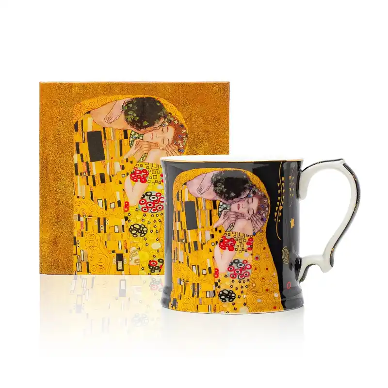 Hrnek 360 ml, Klimt Polibek tmavý Home Elements Pouze Dnes