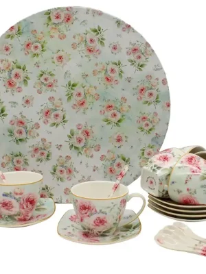 Ihned K Objednání Luxusní souprava na čaj, Růže Home Elements