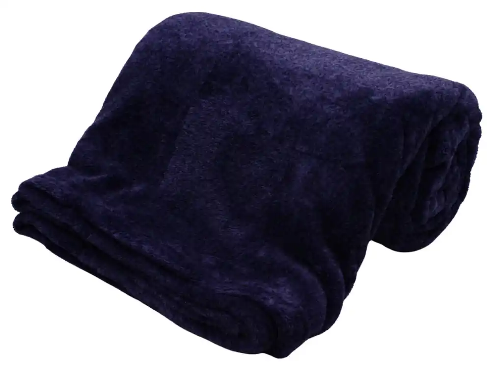 Cenový Hit Mikroflanelová deka, inkoustová Home Elements