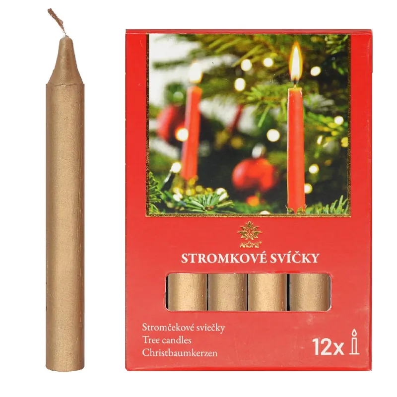 Vrácení Zdarma ARÔME Svíčky vysoké 12 ks ARÔME