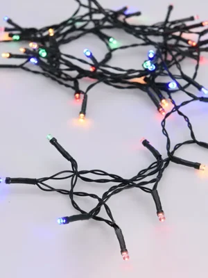 Solární světelný řetěz 50 LED, barevný Home Elements Cenový Hit