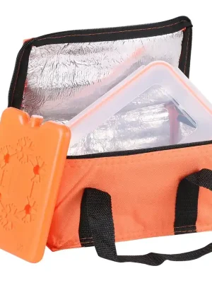 Cenová Bomba URBAN LIVING Taška chladící s vložkou 3,5 l, oranžová URBAN LIVING