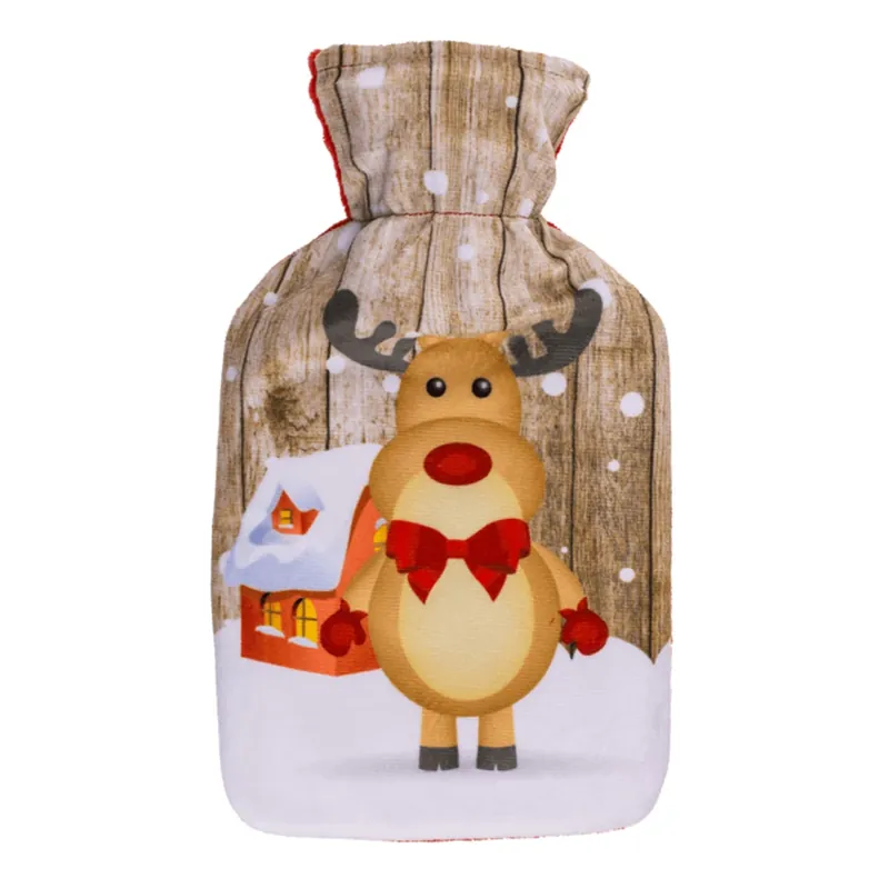 Termofor s fleecovým obalem, 0,7 l, sobík GiftyCity Zlevněný