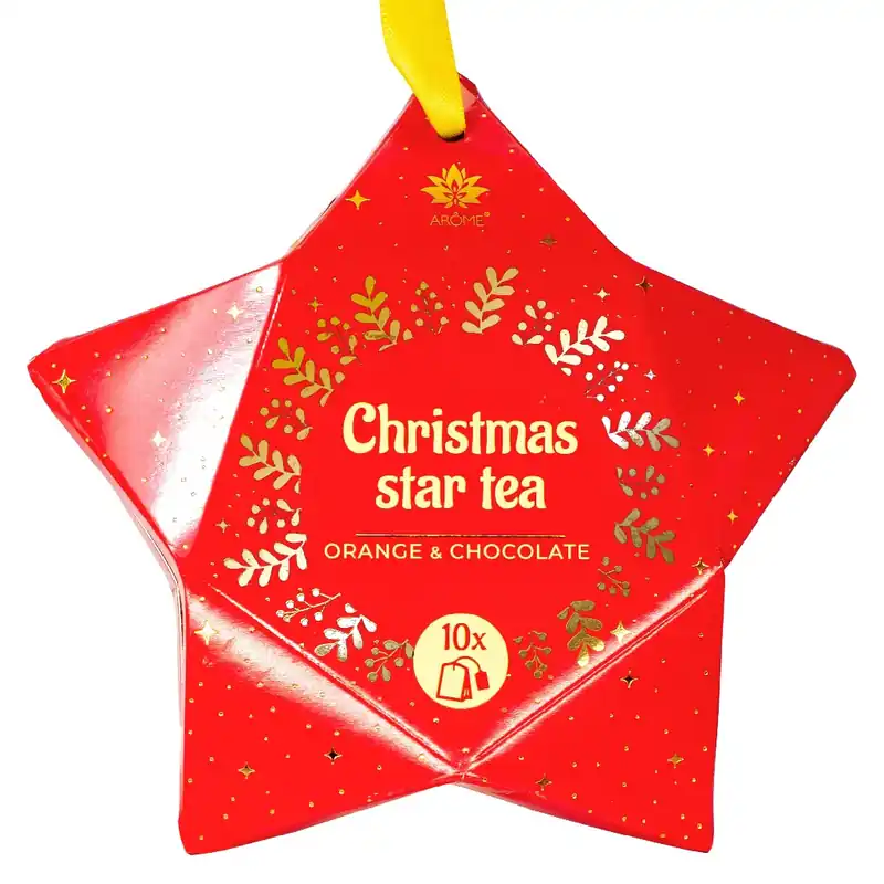 Tovární Cena Christmas Star Tea - Orange & Chocolate ARÔME