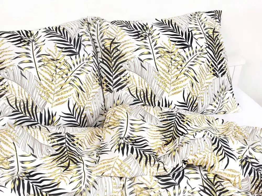 Must-Have Povlečení bavlněné, Palmové listy Dreamy Linens
