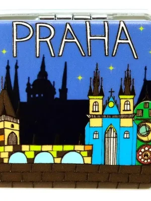 Sleva Kosmetické kapesní zrcátko Praha večerní GiftyCity