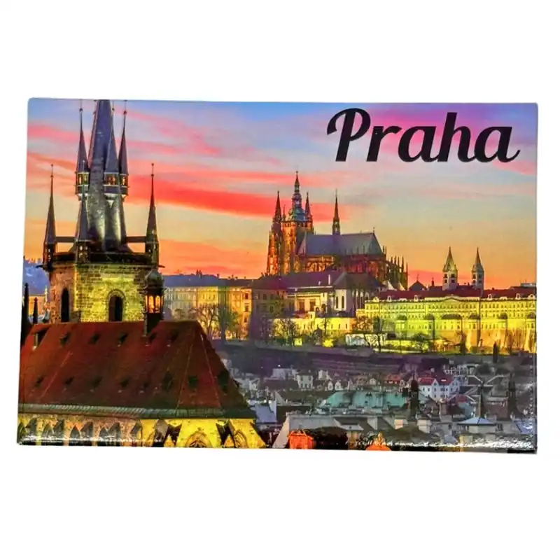 Magnet Praha v podvečer GiftyCity Autentický