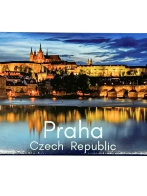 Magnet Pražský hrad s Vltavou GiftyCity Oblíbený