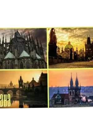 Výhodná Nabídka Magnet Praha koláž GiftyCity