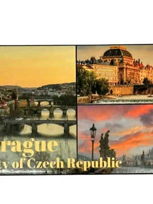 Značkový Magnet Prague city of Czech Republic GiftyCity