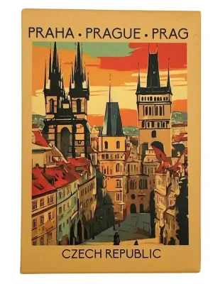 Magnet Mostecká věž GiftyCity Sleva