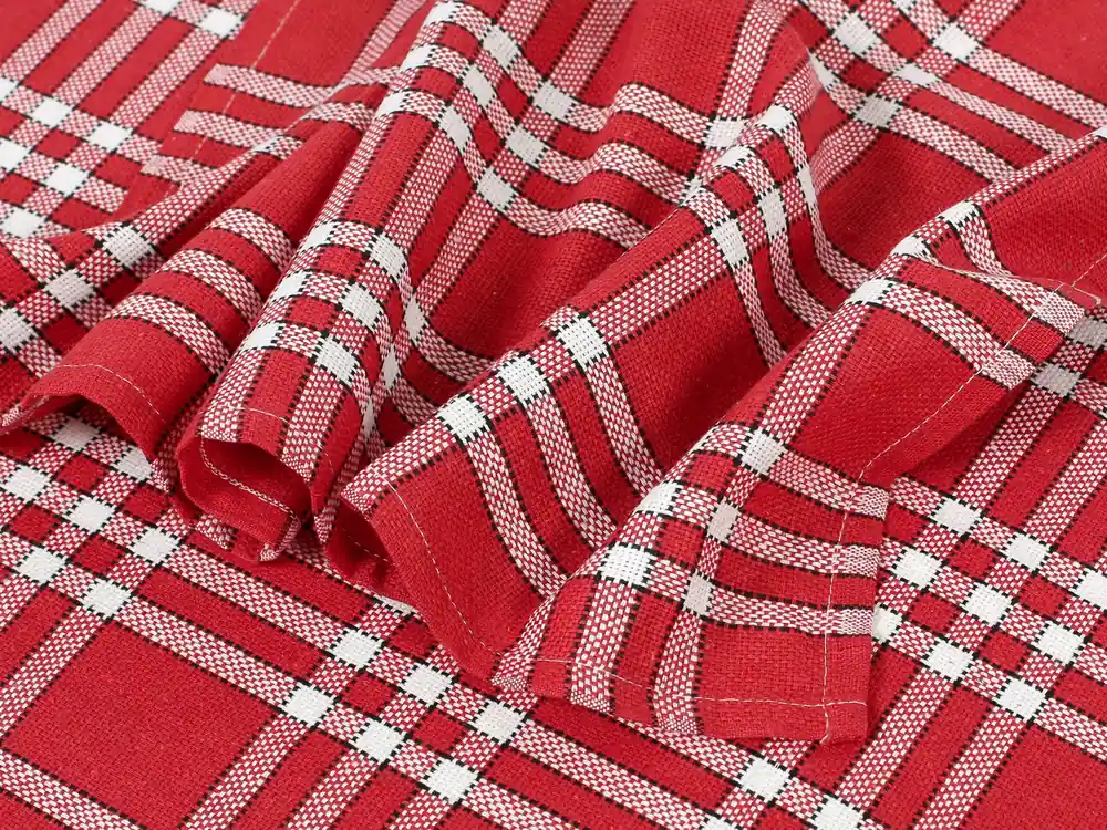 Přímo Od Výrobce Kuchyňská utěrka, červená Classic Dreamy Linens