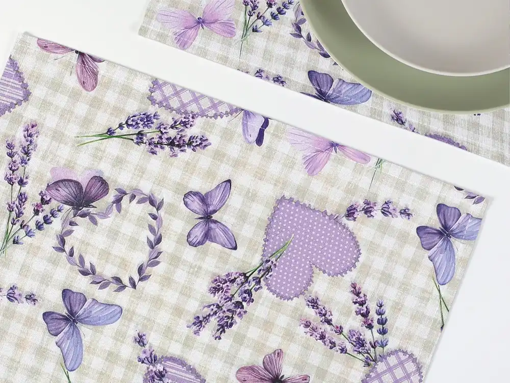 Dokud Zásoby Vydrží Prostírání bavlněné, Provance Dreamy Linens