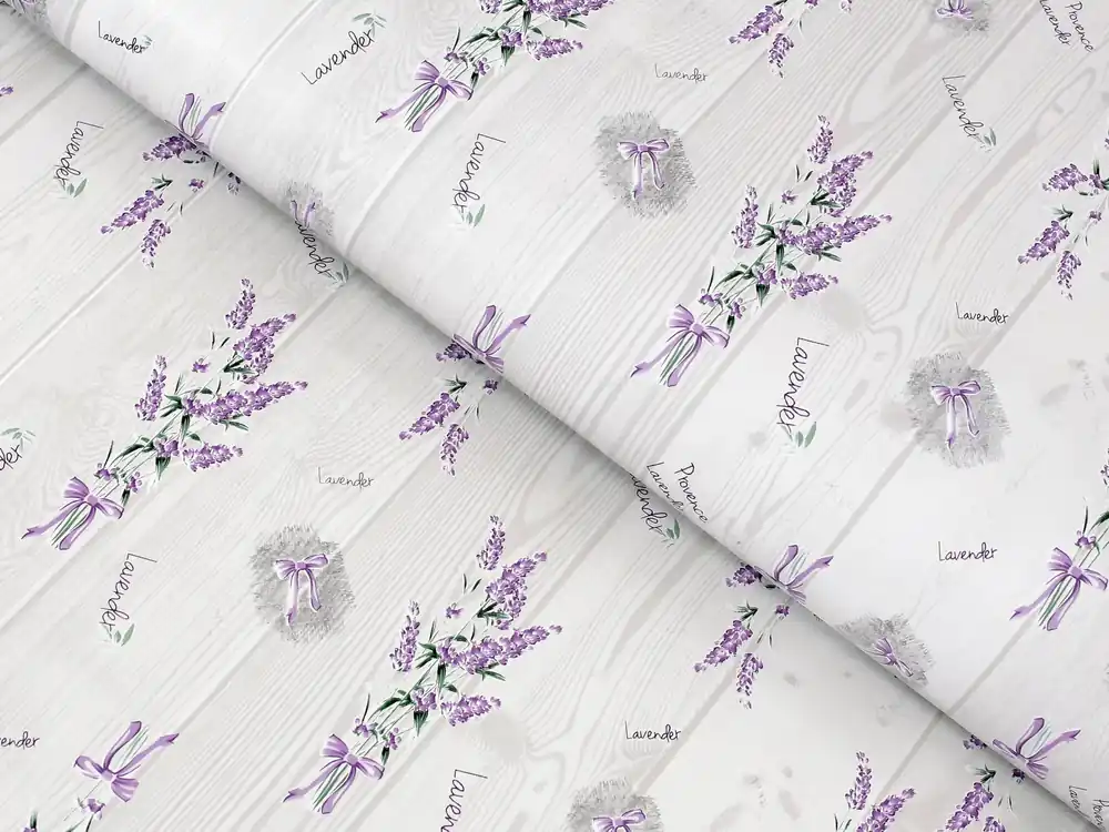 Ubrusovina PVC šedá Levander Dreamy Linens Vysoce Kvalitní