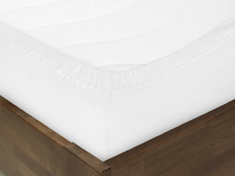 Prostěradlo jersey, bílé Dreamy Linens Výprodej