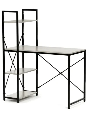 Cenově Výhodný Pracovní stůl 100x48cm, mdf, bělený dub, GD-512 WT
